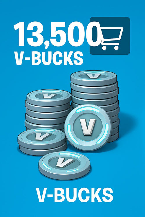 !حساب فورت نايت 13,500 فيبوكس 💸 | أرخص من اللعبة