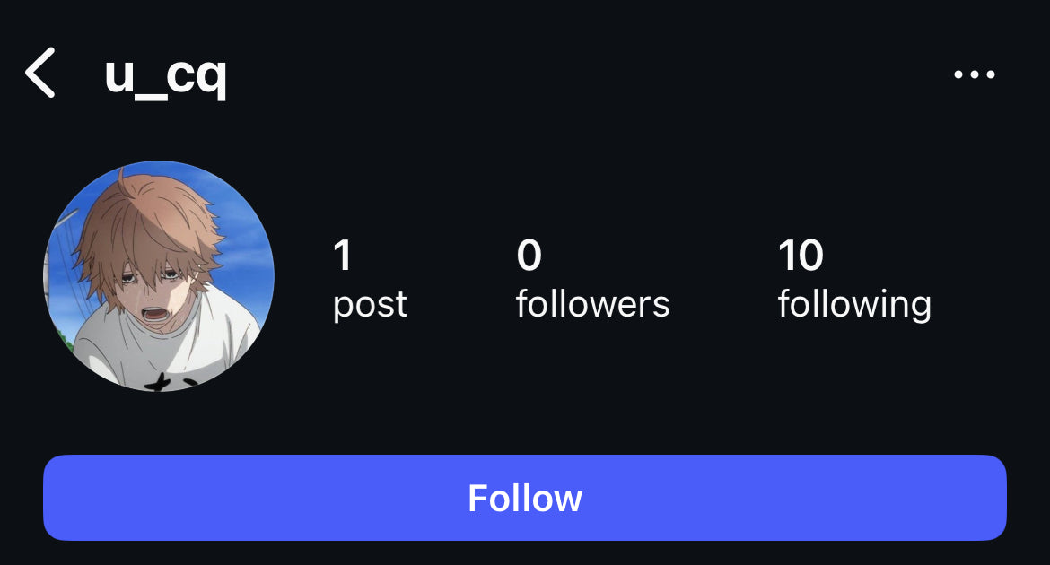 يوزر انستقرام شبه ثلاثي U_CQ